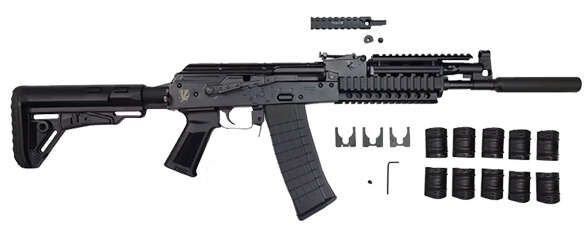 Rifles Long Guns Pioneer Arms ZPAP M70 223Rem|5.56NATO PIO GROM 5.56 M4 TELE QUAD RAIL FAUX SUPP 30RD • Model: ZPAP M70